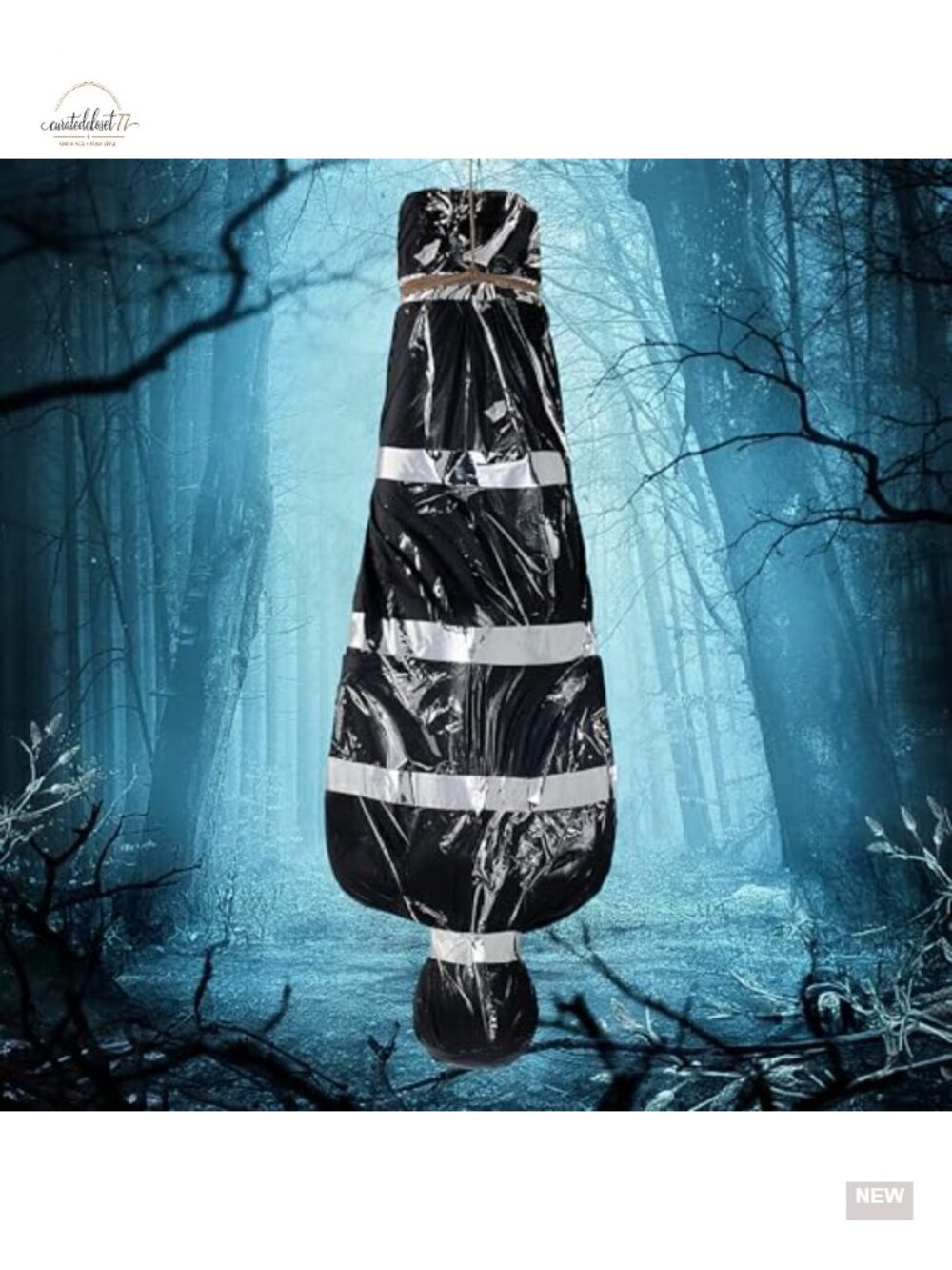 5ft Hanging Corpse Body Prop Inflatable Halloween Outdoor Decoration Haunted
